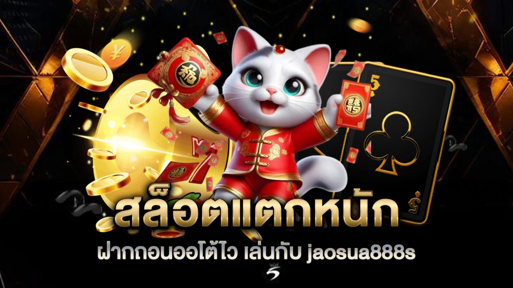 สล็อตแตกหนัก-ฝากถอนออโต้ไว-เล่นกับ-jaosua888s